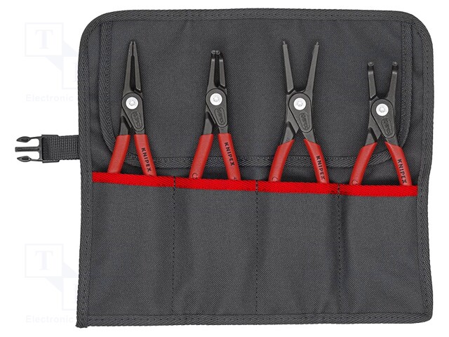 Kit: pliers; Pcs: 4; for circlip