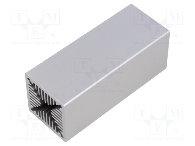 Heatsink: extruded; natural; L: 100mm; W: 40mm; H: 40mm; 1.1K/W