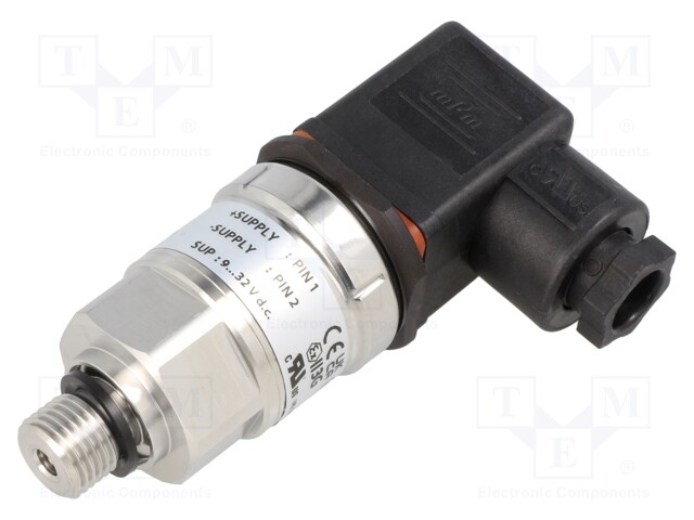 Converter: pressure; 0÷200bar; 9÷32VDC; 0.5%; IP65; G 1/4"