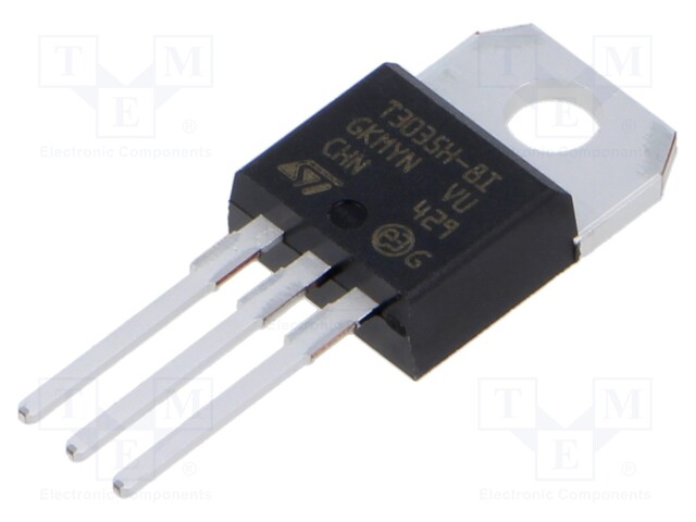 Triac, 800 V, 30 A, TO-220AB, 35 mA, 1.3 V