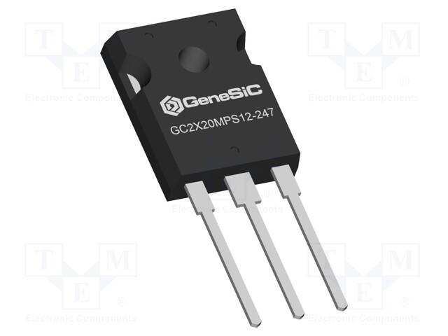 Diode: Schottky rectifying; SiC; THT; 1.2kV; 2x20A; TO247-3