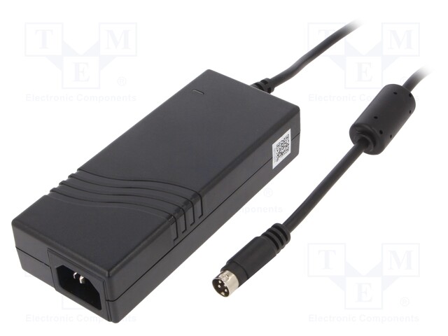 Power supply: switched-mode; 12VDC; 7.5A; Out: KYCON KPPX-4P; 90W