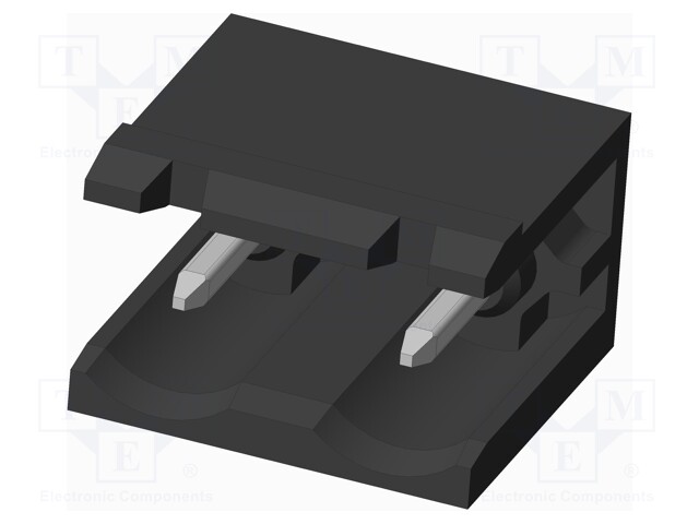 Connector: pluggable terminal block; socket; male; on PCBs