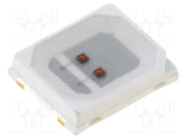 LED; SMD; 2835,PLCC2; yellow; 1500÷2100mcd; 2.8x3.5x0.8mm; 120°