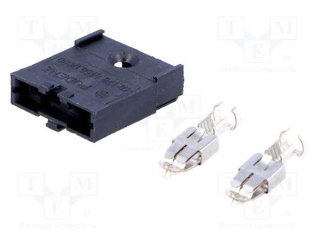 Fuse acces: fuse holder; fuse: 19mm; on cable; max.130°C; 80V