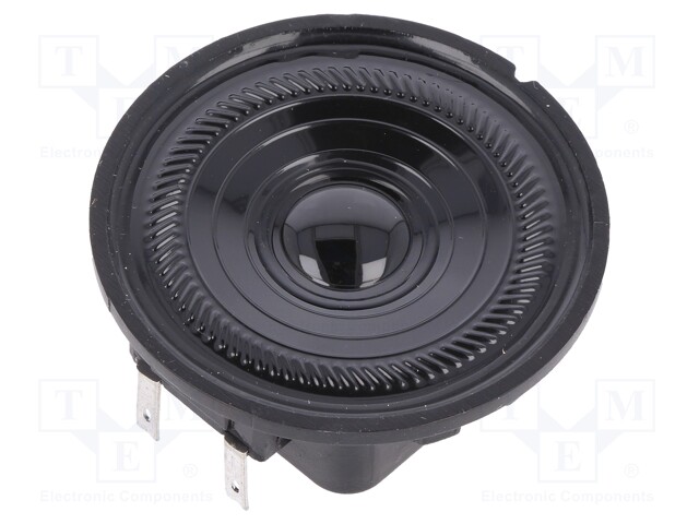 Loudspeaker; miniature,mylar,general purpose,waterproof; 2W