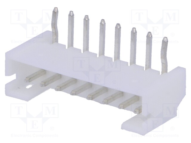 Socket; wire-board; male; 2mm; PIN: 8; THT; 1A; tinned; -25÷85°C; 100V