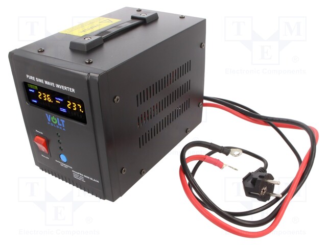 Converter: DC/AC; 300W; Uout: 230VAC; Out: mains 230V; 0÷40°C; 12V