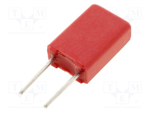 Capacitor: polyester; 2.2uF; 50VDC; Pitch: 5mm; ±10%; Mounting: THT