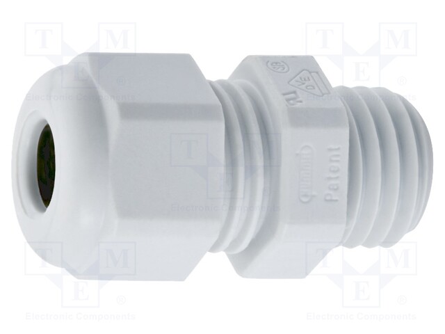 Cable gland; M25; IP68; Mat: polyamide; grey; UL94V-0