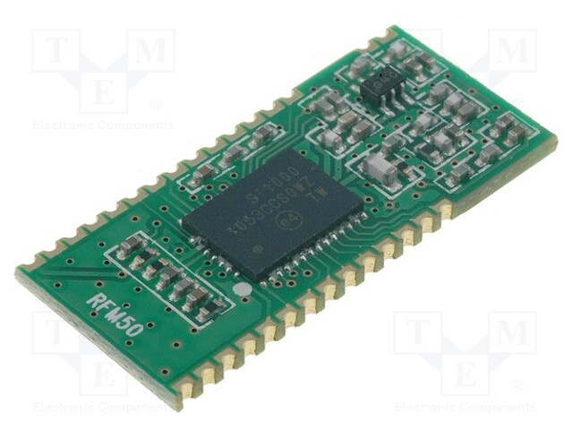 Module: RF; AM transceiver,FM transceiver; FSK,GFSK,OOK; 868MHz