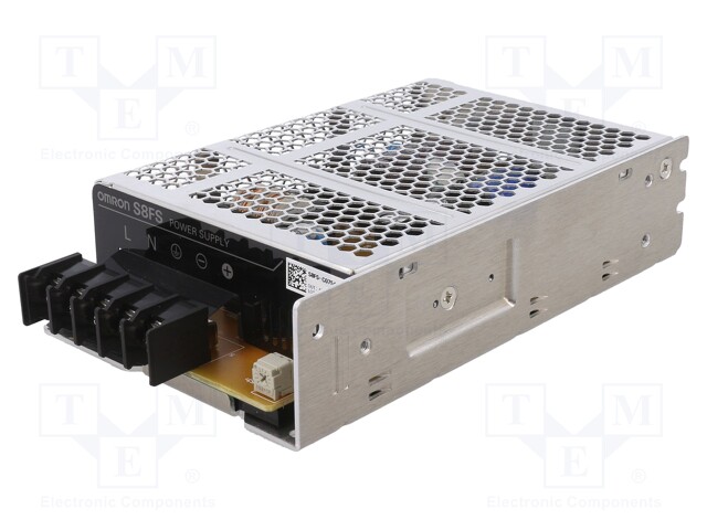 Power supply: switched-mode; 75W; 48VDC; 1.6A; OUT: 1; 159x97x38mm