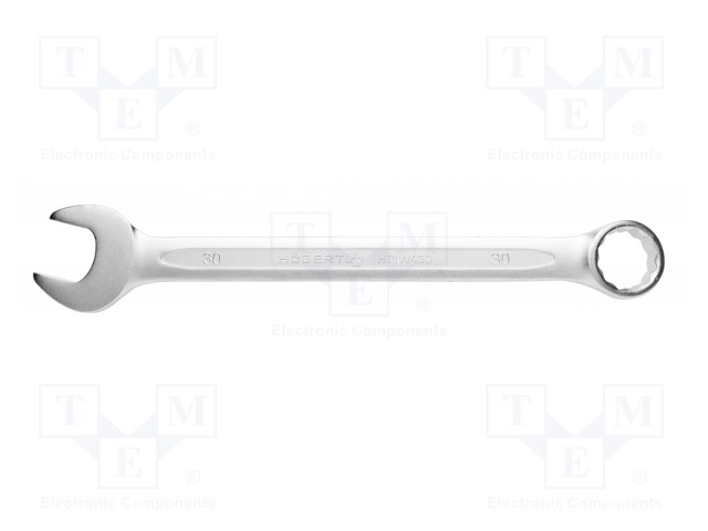 Wrench; combination spanner; 30mm; Chrom-vanadium steel