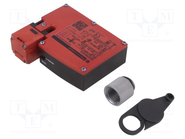 Safety switch: bolting; Series: XCSTE; Contacts: NC x2; IP66; 24VDC