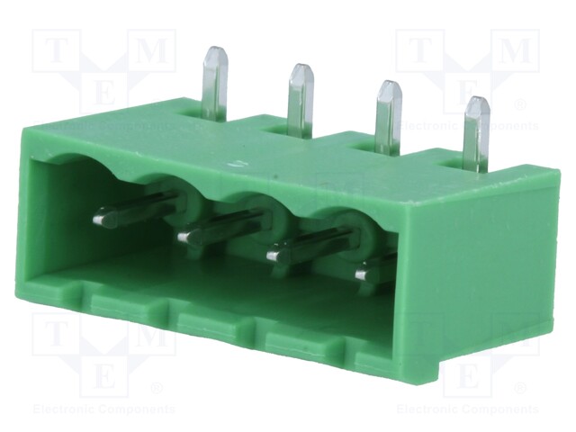 Pluggable terminal block; 5.08mm; ways: 4; angled 90°; socket