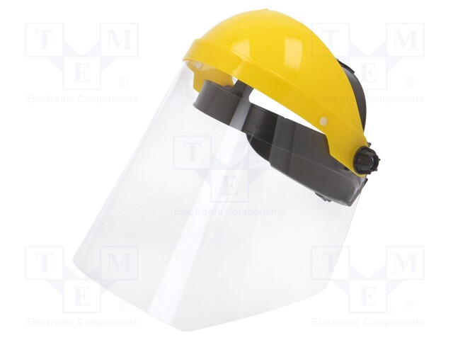 Face protection; CE,EN166: 2001; 1mm