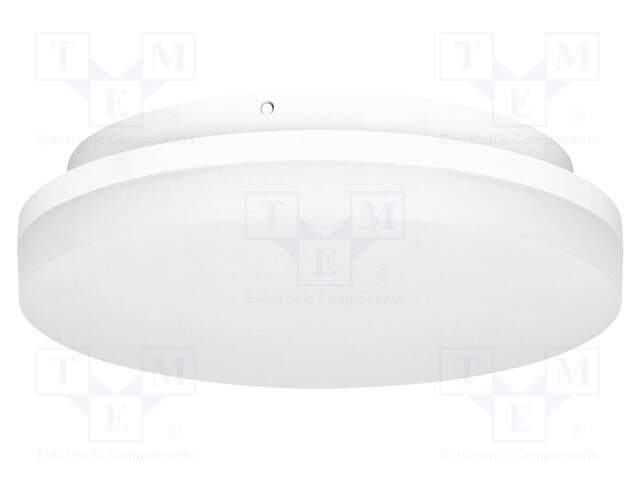 Lamp: plafond; 230VAC; 18W; 1880lm; 120°; 4000K; CRImin: 80; IP54