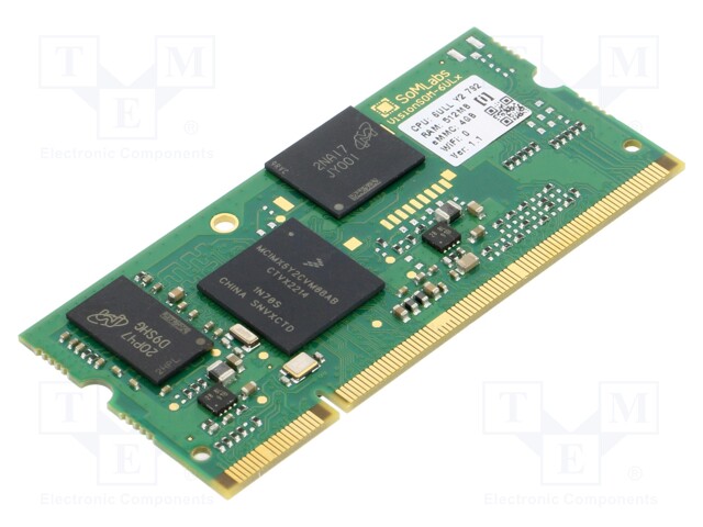 Module: SOM; RAM: 512MB; Flash: 4GB; i.MX6ULL; 67x32x4mm; 4÷5.5VDC