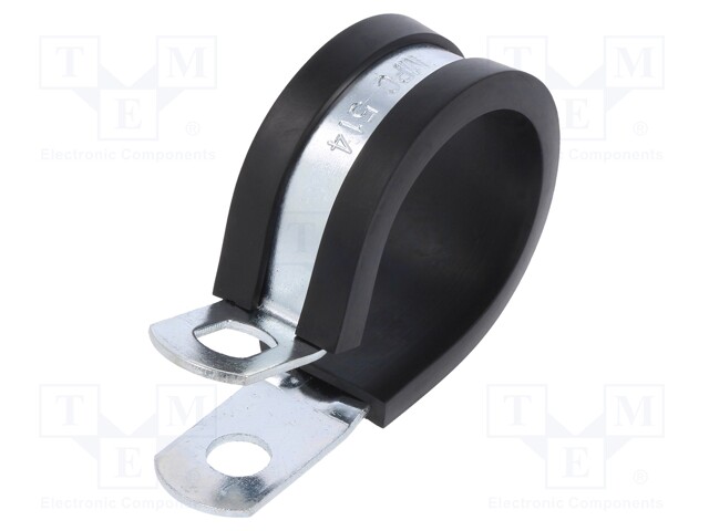 Fixing clamp; ØBundle : 25.4÷27mm; W: 13mm; steel; Man.series: SL