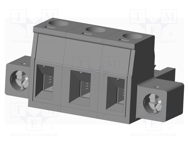 Connector: pluggable terminal block; plug; female; straight; grey