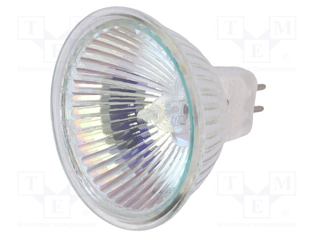 Filament lamp: halogen; 12VAC; 35W; GU5,3; 36°