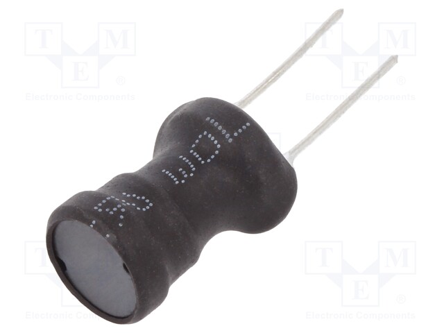 Inductor: wire; THT; 10uH; 8.5A; ±10%; Ø11.5x17.5mm; vertical