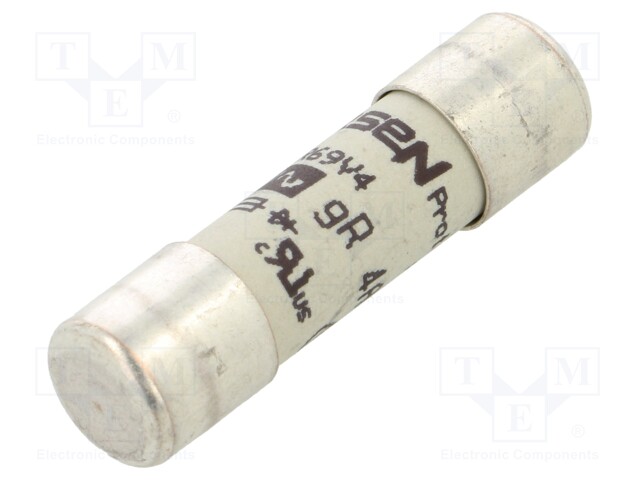 Fuse: fuse; gR,ultra rapid; 4A; 690VAC; 10x38mm