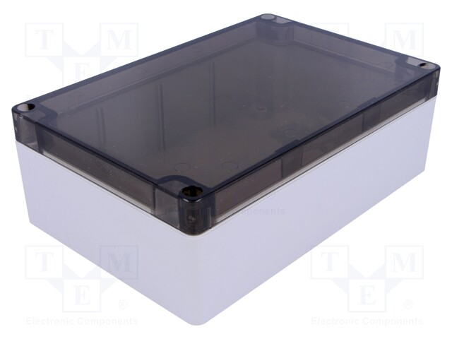 Enclosure: multipurpose; X: 120mm; Y: 180mm; Z: 60mm; 1554; grey; IP66