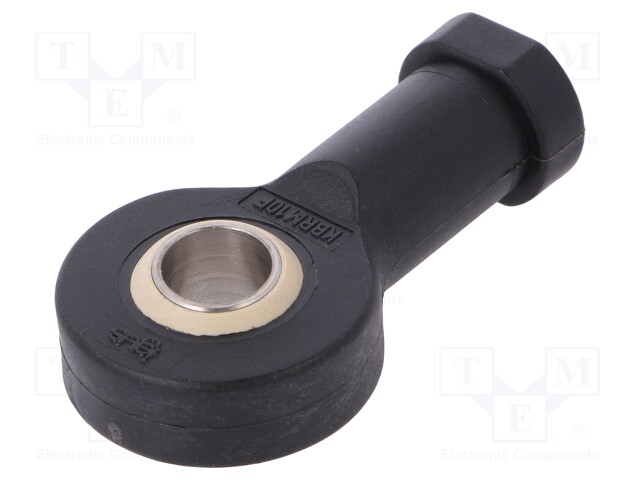 Ball joint; Øhole: 10mm; Thread: M10; Mat: igumid G; Pitch: 1,25