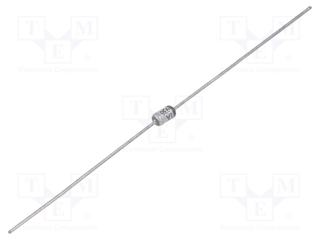 Diode: Zener; 0.5W; 2.5V; DO35; single diode; 100uA