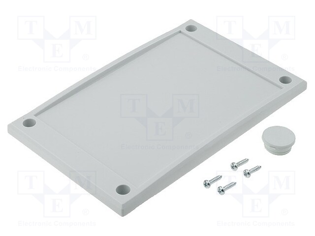 Front panel; polycarbonate; W: 106mm; L: 166mm; Series: CARDMASTER