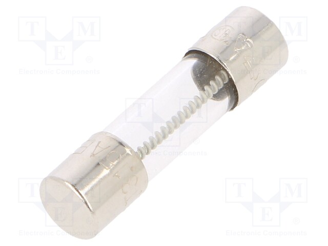 Fuse: fuse; time-lag; 3.15A; 250VAC; cylindrical,glass; 5x20mm