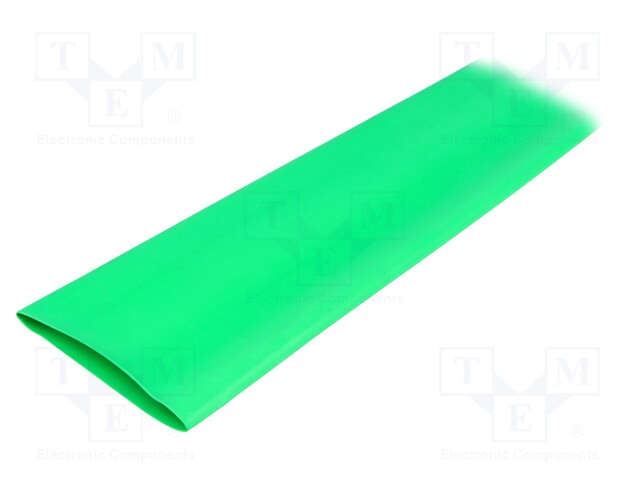 Heat shrink sleeve; 2: 1; 50.8mm; L: 1.2m; green; polyolefine; 5pcs.