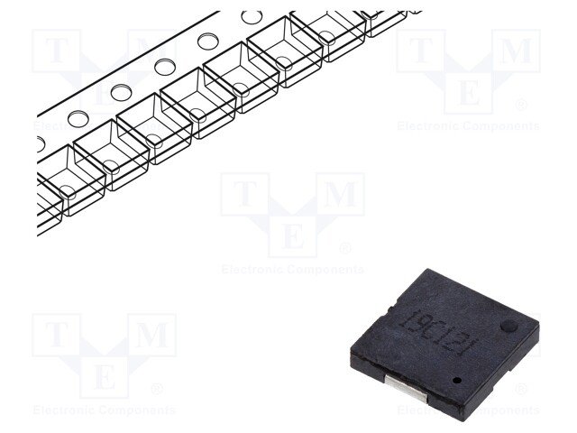 Sound transducer: piezo; without built-in generator; -40÷105°C