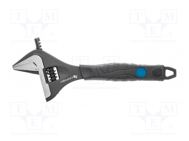 Wrench; adjustable; 210mm; Max jaw capacity: 40mm