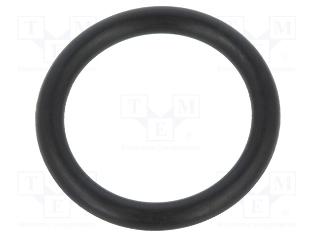 O-ring gasket; NBR; D: 2.5mm; Øint: 16mm; black; -30÷100°C