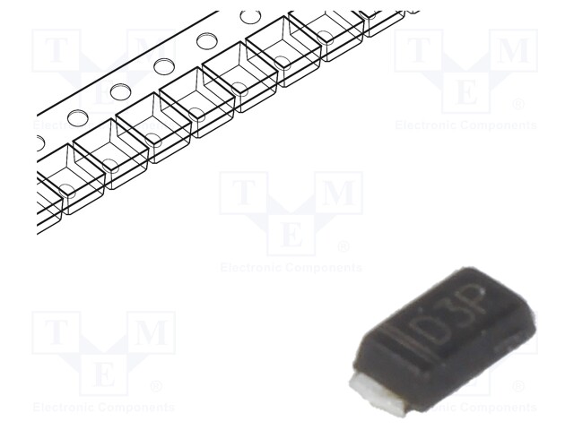 Diode: Schottky rectifying; SMD; 20V; 2A; Ufmax: 600mV; microSMA