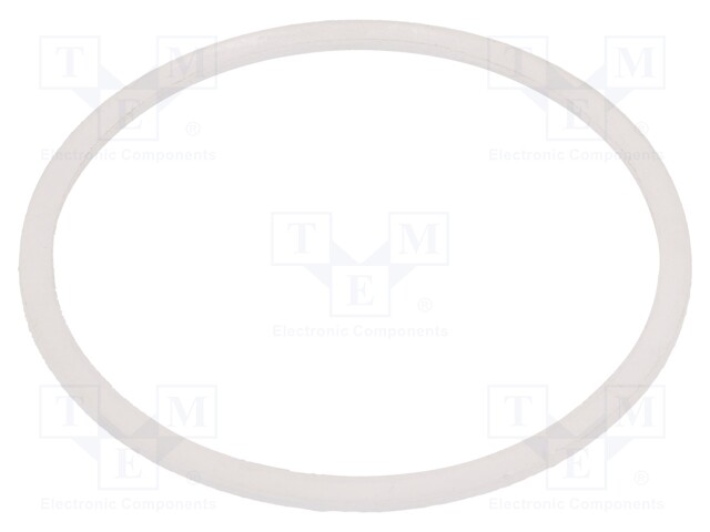 Gasket; polyetylene; D: 2mm; Øint: 63mm; Øout: 73.8mm; M63