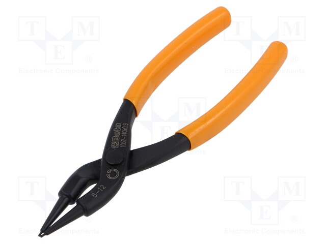 Pliers; for circlip; internal; 8÷12mm; Pliers len: 140mm; straight