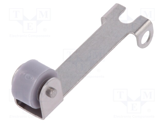 Lever with roller; 15.8mm; Mat: stainless steel