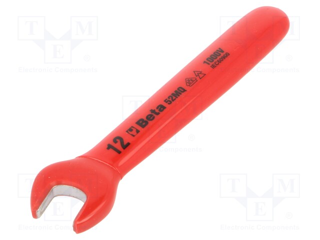 Wrench; insulated,single sided,spanner; 12mm; EN 60900,VDE