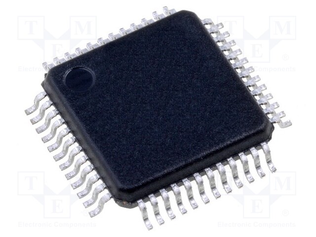 STM8 microcontroller; Flash: 64kB; EEPROM: 1536B; 24MHz; LQFP48