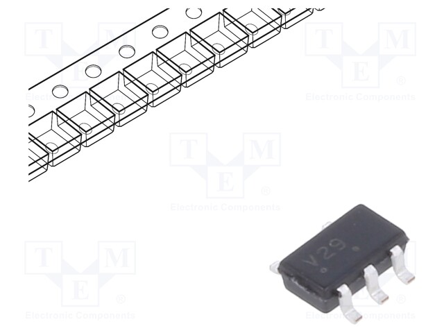 IC: digital; AND; Channels: 1; IN: 2; SMD; TSOP5; Series: VHC; 2÷5.5VDC