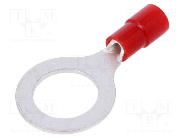 Ring terminal; M10; Ø: 10.4mm; 0.3÷1.65mm2; crimped; for cable