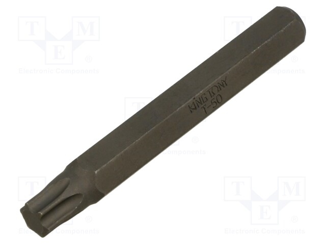 Screwdriver bit; Torx®; TX50; Overall len: 80mm