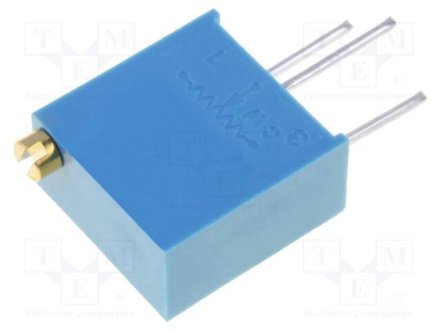 Potentiometer: mounting; vertical; 50kΩ; 500mW; THT; ±10%; linear