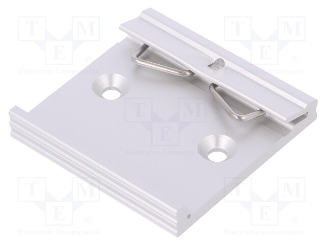 DIN rail mounting bracket; Mat: aluminium; 50mm; Rail: TS35