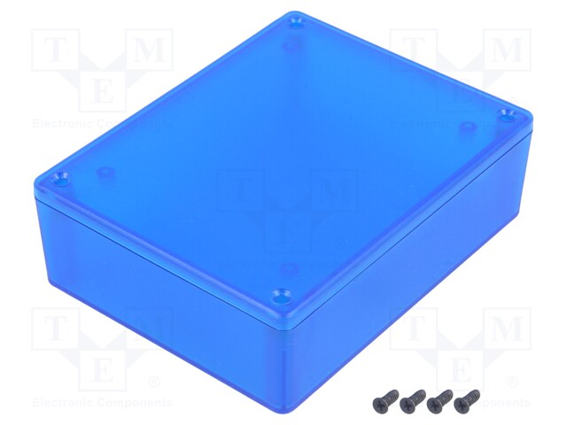 Enclosure: multipurpose; X: 94mm; Y: 121mm; Z: 38mm; 1591; ABS; blue