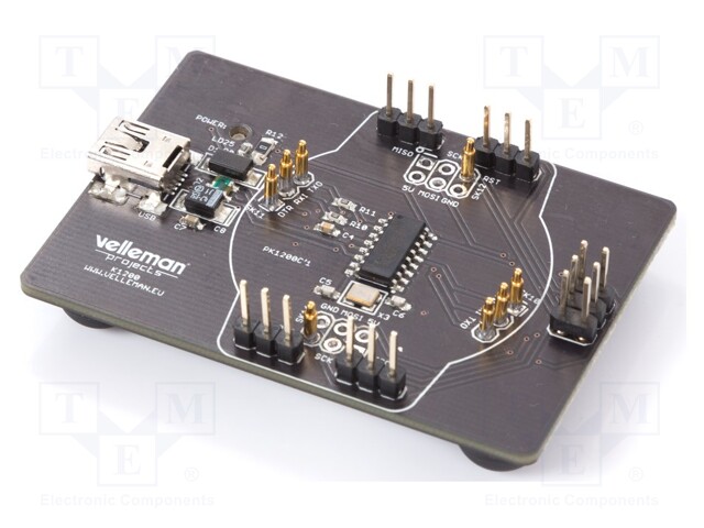 Programming cradle for WHADDA watch; Power supply: USB