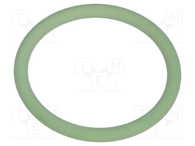 O-ring gasket; FPM; D: 1.8mm; Øint: 17mm; M20; green; -40÷200°C